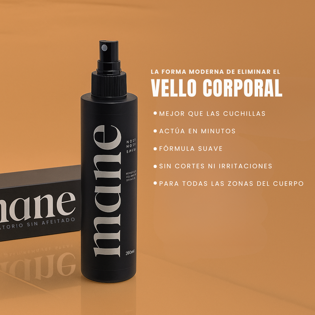 Mane® - Spray Depilatorio Sin Afeitado